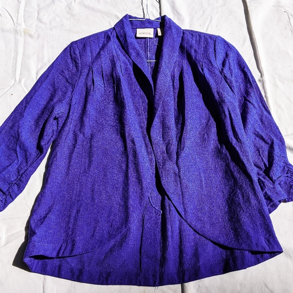Chicos Jacket sz 0 (Women's 6-8) Like New! - Picture 3 of 11